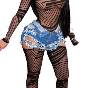 Nia Cut Up Shorts